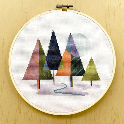 The Forest Cross Stitch Kit