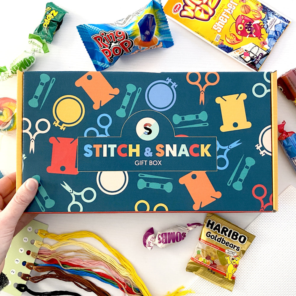 Aussie Favourites Stitch & Snack Gift Box - Beginner