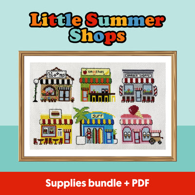 2023 Little Summer Shops Stitch-a-Long PDF + SUPPLIES BUNDLE