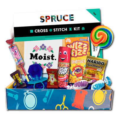 Moist Stitch & Snack Gift Box - Beginner