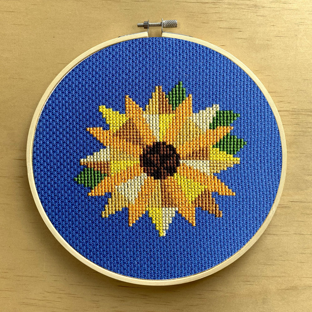 Sunflower Cross Stitch Kit