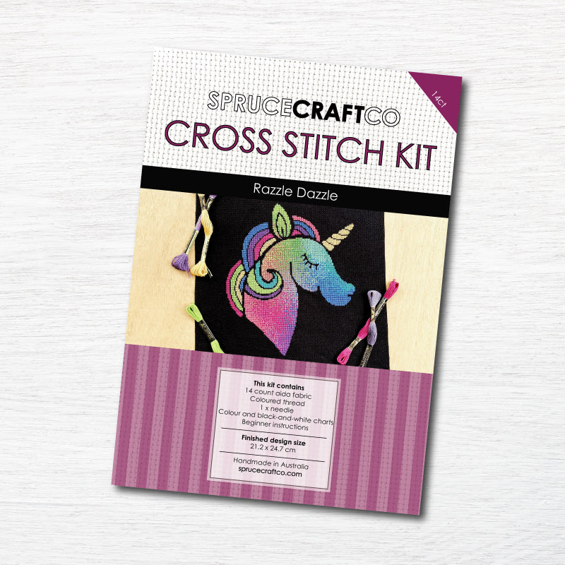 Razzle Dazzle Cross Stitch Kit