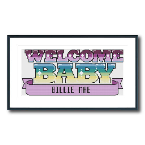 Welcome Baby (Pastel)