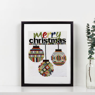 Christmas Bauble Cross Stitch Kit