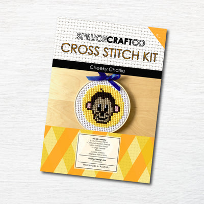 Cheeky Charlie Cross Stitch Kit
