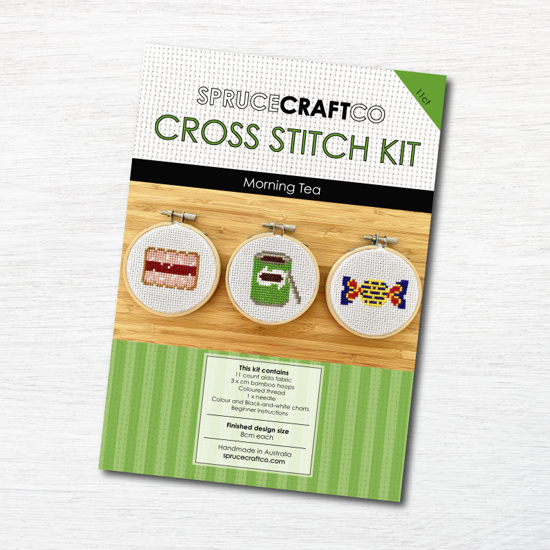 Morning Tea Cross Stitch Kit