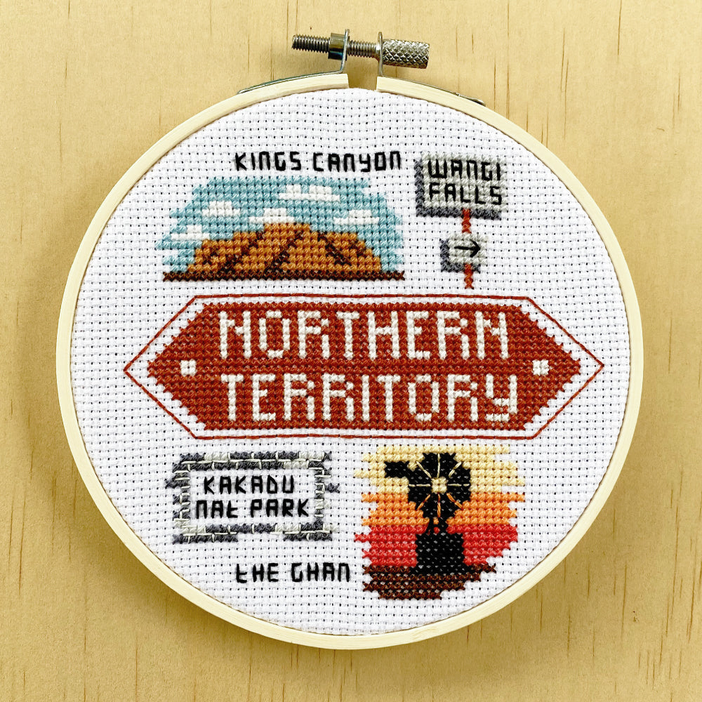 Northern Territory Icons Cross Stitch Kit