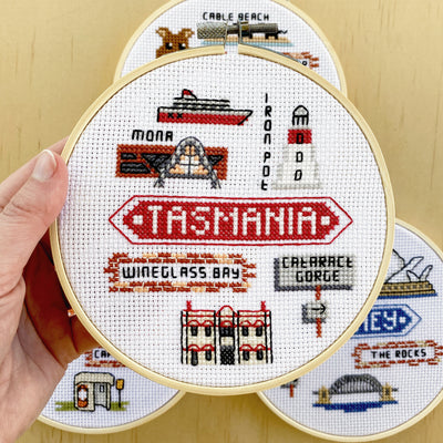 Tasmania Icons Cross Stitch Kit