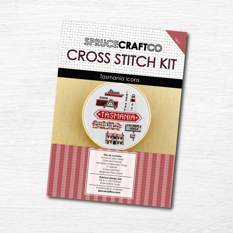 Tasmania Icons Cross Stitch Kit